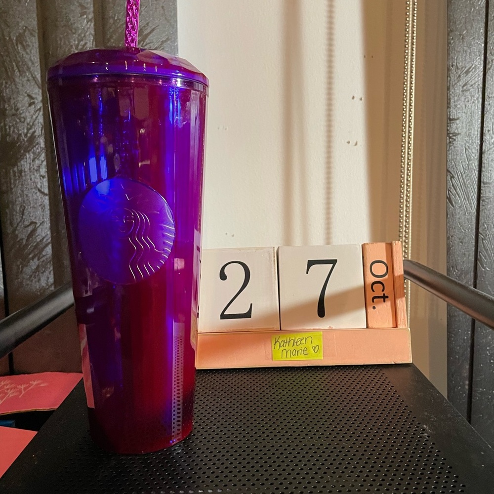 BNwT purple Starbucks tumbler